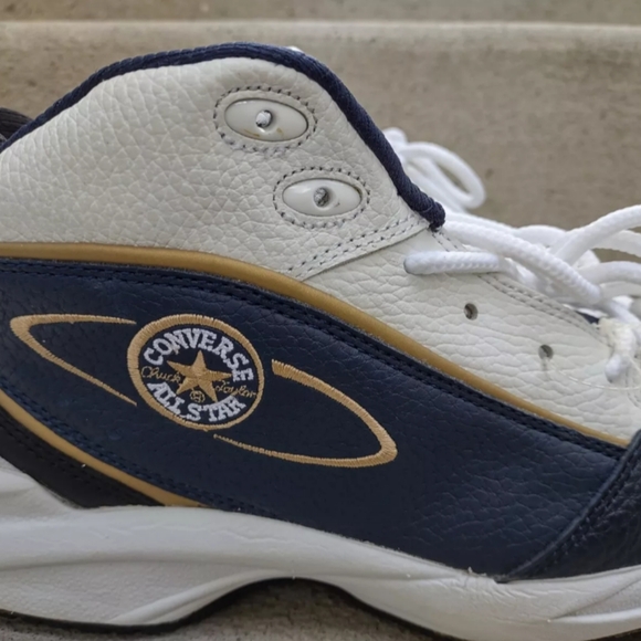 Vintage Converse All Star Chuck Taylor React High Top Shoes Sz 8.5 New Old Stock - Picture 2 of 8